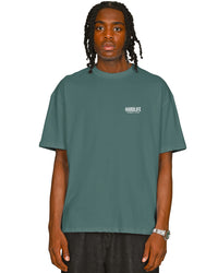 HardLife Combat Club Pine Green Oversized T-Shirt