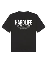 HardLife Combat Club Black Oversized T-Shirt