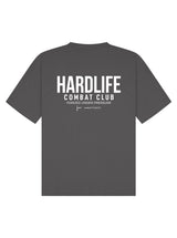 HardLife Combat Club Charcoal Oversized T-Shirt