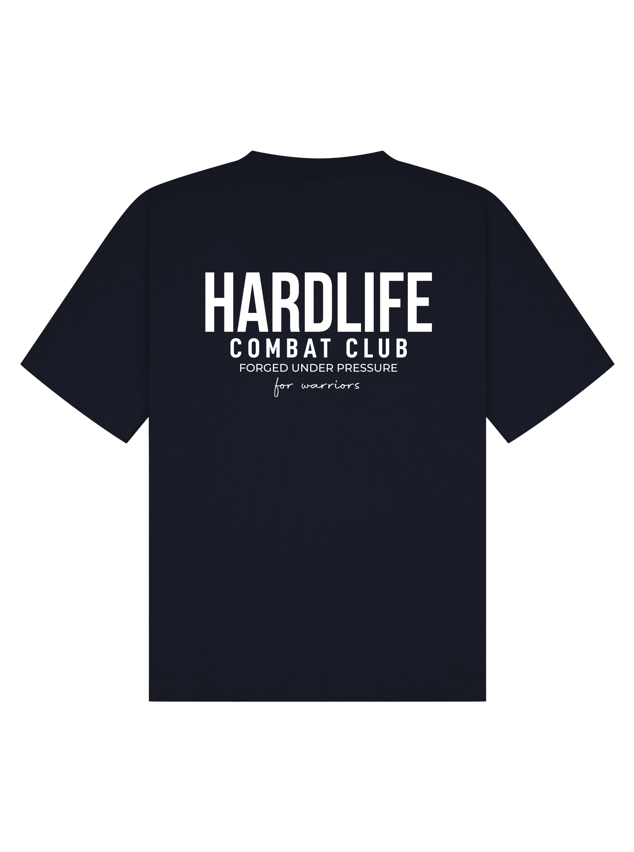 HardLife Combat Club Navy Oversized T-Shirt