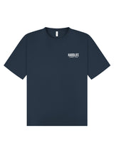 HardLife Combat Club Petrol Blue Oversized T-Shirt