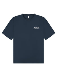 HardLife Combat Club Petrol Blue Oversized T-Shirt