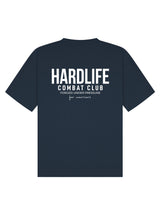 HardLife Combat Club Petrol Blue Oversized T-Shirt