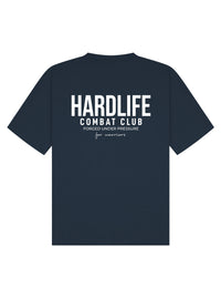 HardLife Combat Club Petrol Blue Oversized T-Shirt