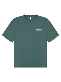 HardLife Combat Club Pine Green Oversized T-Shirt