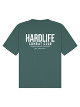HardLife Combat Club Pine Green Oversized T-Shirt