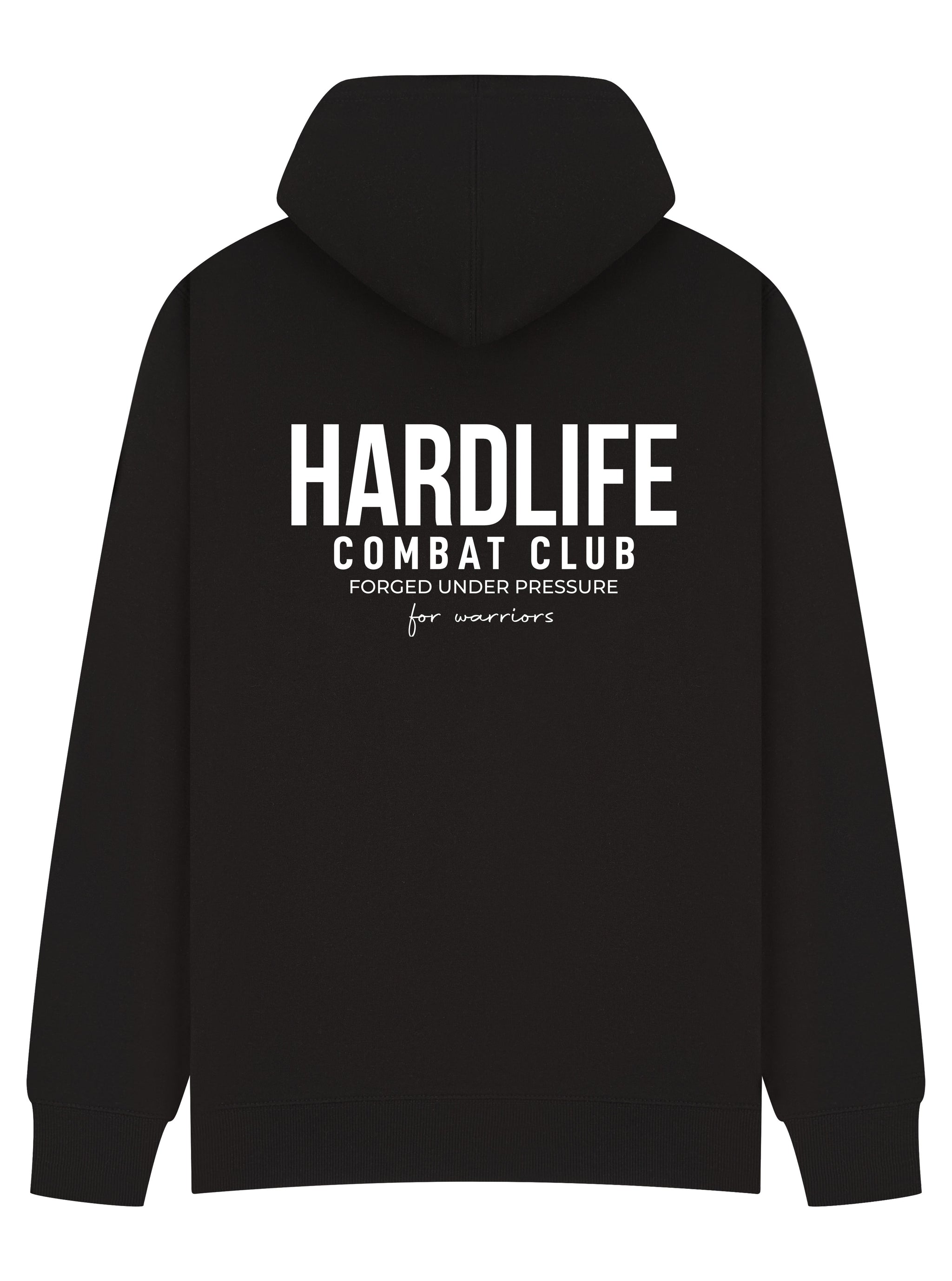 HardLife Combat Club Black Hoodie