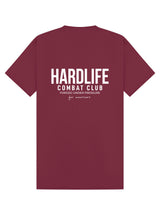 HardLife Combat Club Burgundy T-Shirt