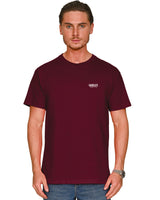HardLife Combat Club Burgundy T-Shirt