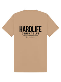 HardLife Combat Club Camel T-Shirt