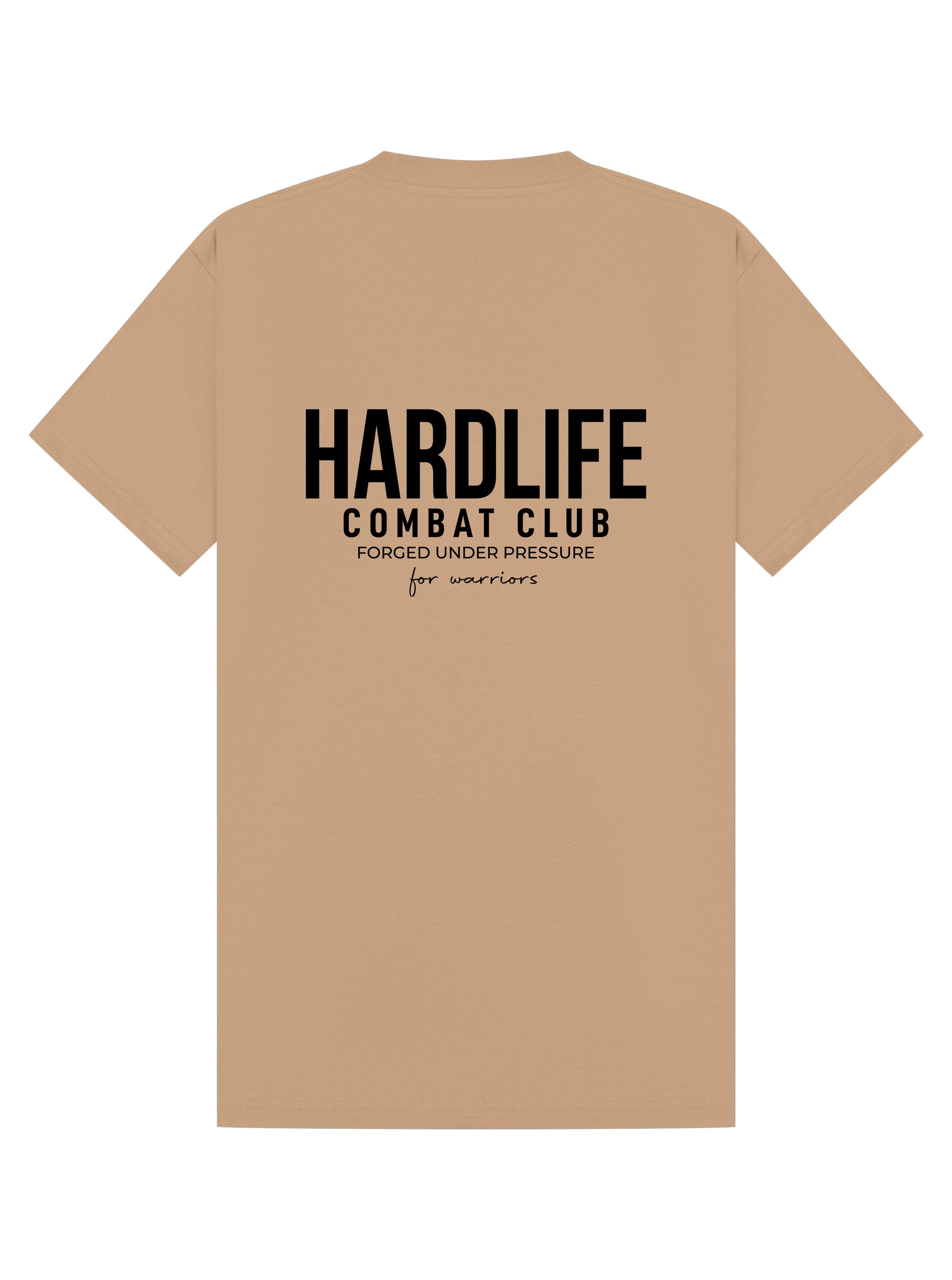 HardLife Combat Club Camel T-Shirt