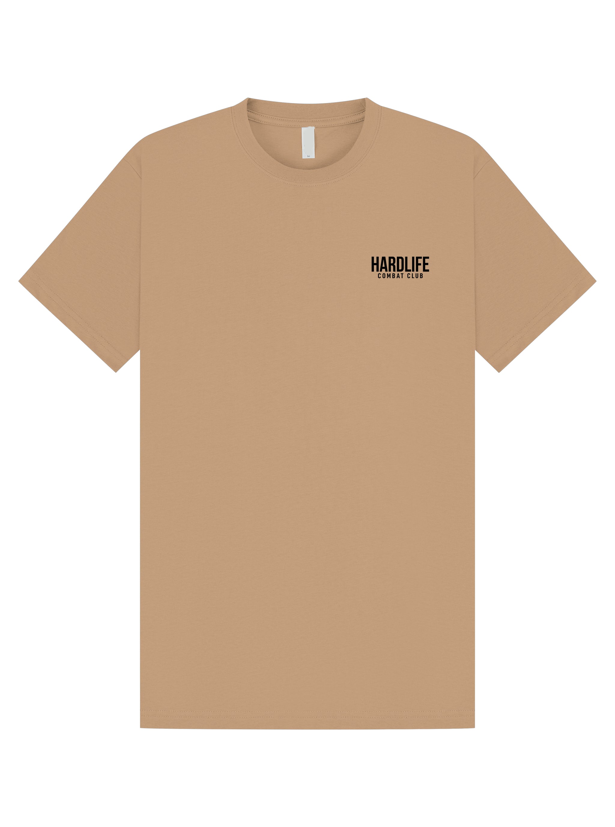 HardLife Combat Club Camel T-Shirt