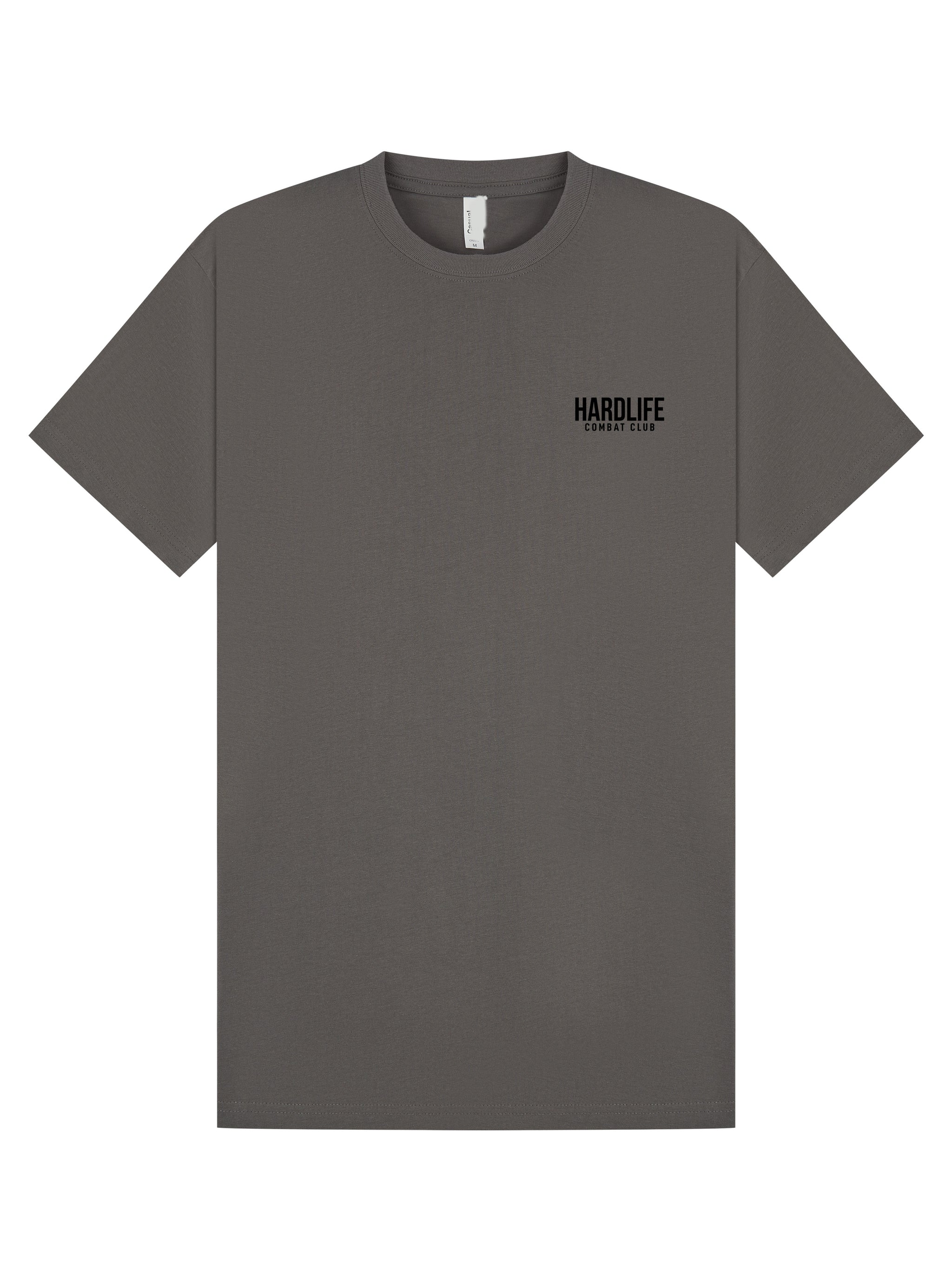 HardLife Combat Club Charcoal T-Shirt