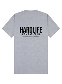 HardLife Combat Club Grey T-Shirt