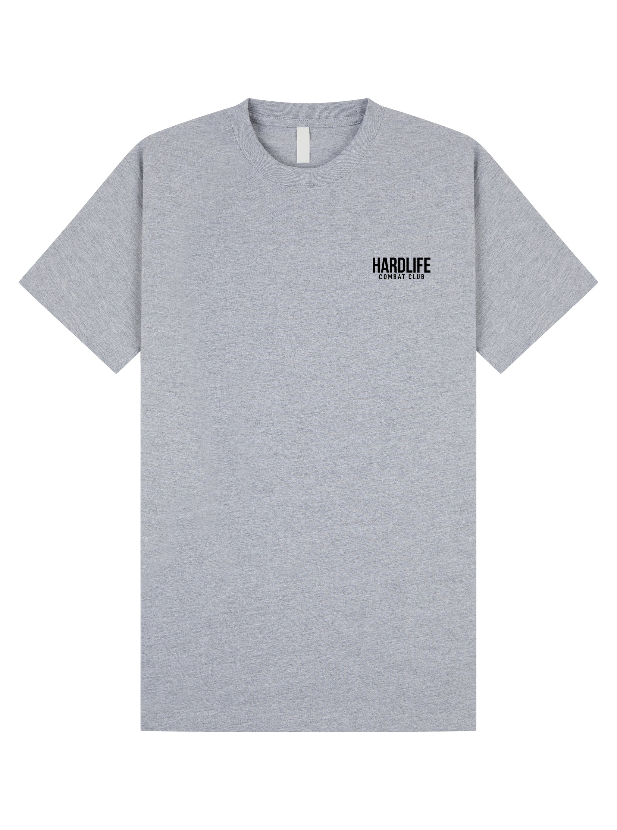 HardLife Combat Club Grey T-Shirt
