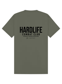 HardLife Combat Club Military Green T-Shirt