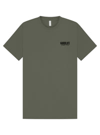HardLife Combat Club Military Green T-Shirt