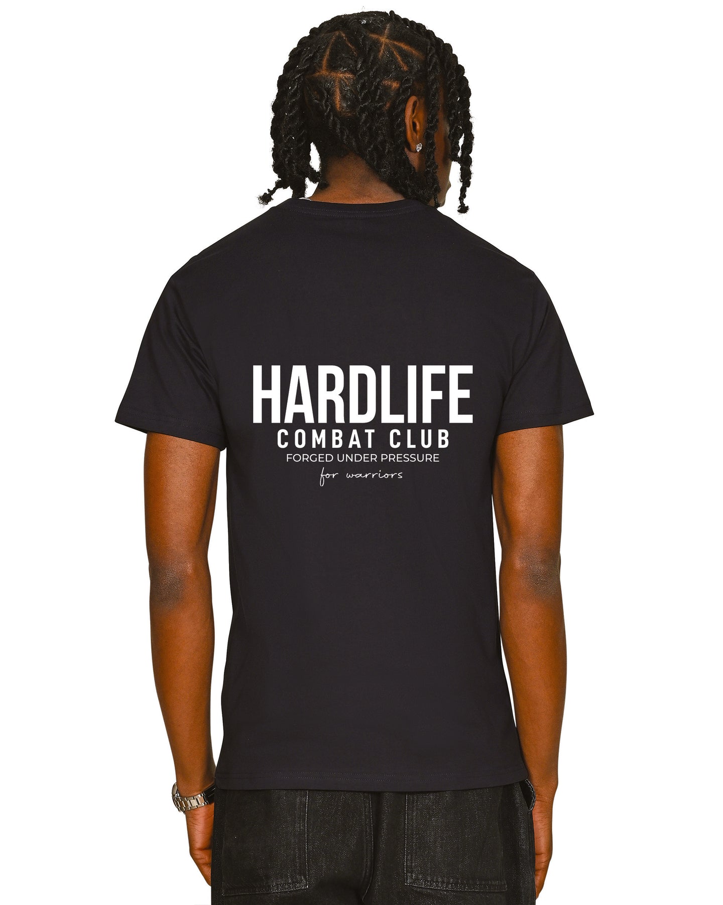 HardLife Combat Club Navy T-Shirt