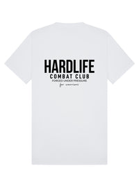 HardLife Combat Club White T-Shirt