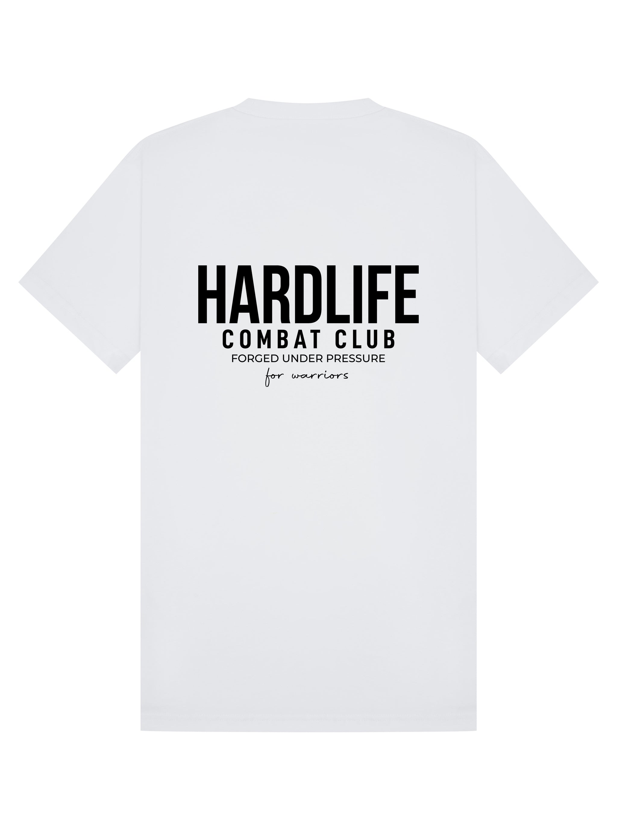 HardLife Combat Club White T-Shirt