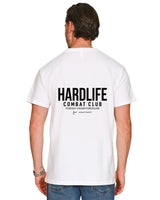 HardLife Combat Club White T-Shirt