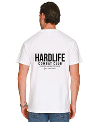 HardLife Combat Club White T-Shirt
