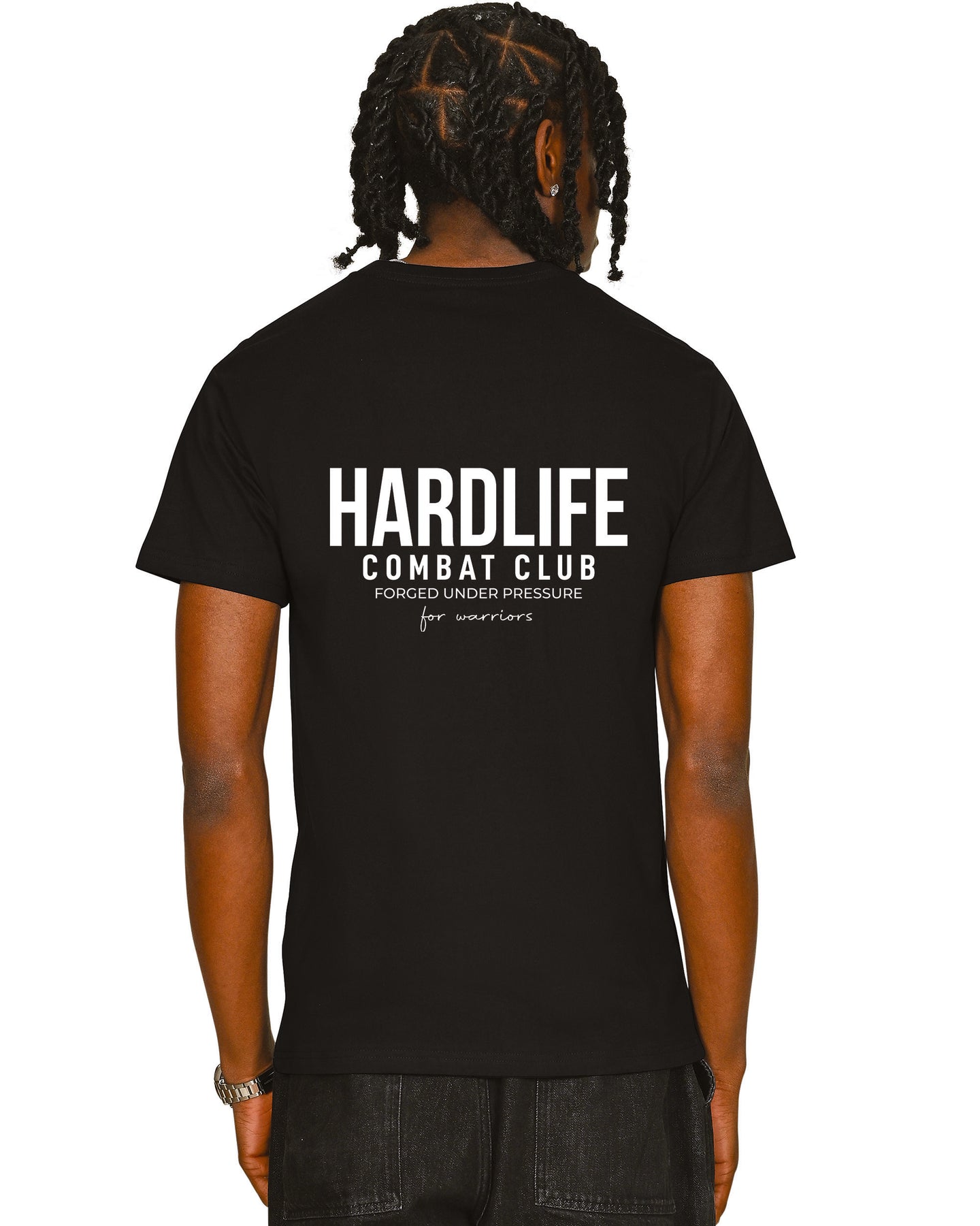 HardLife Combat Club Black T-Shirt