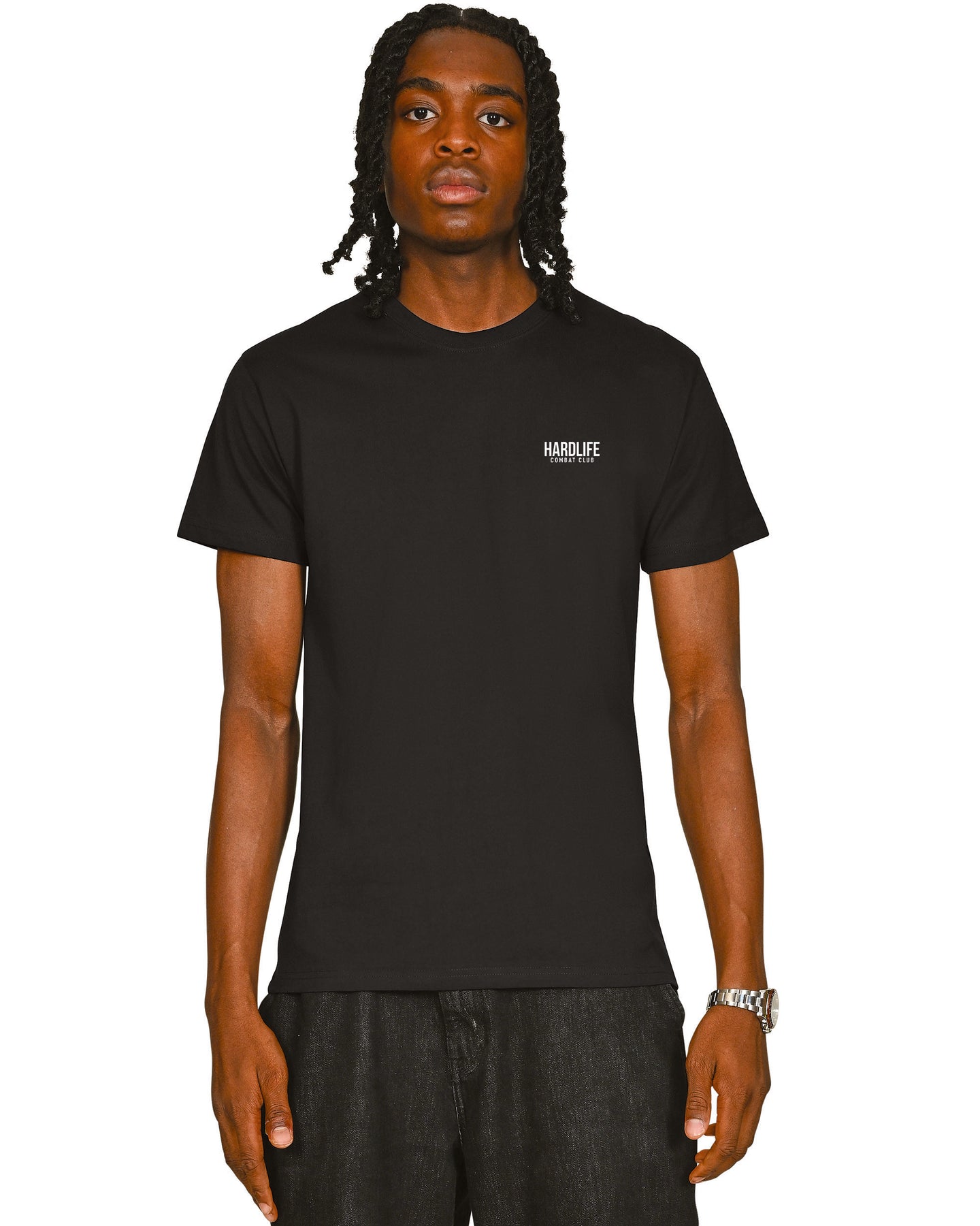 HardLife Combat Club Black T-Shirt