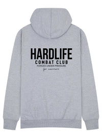HardLife Combat Club Grey Hoodie