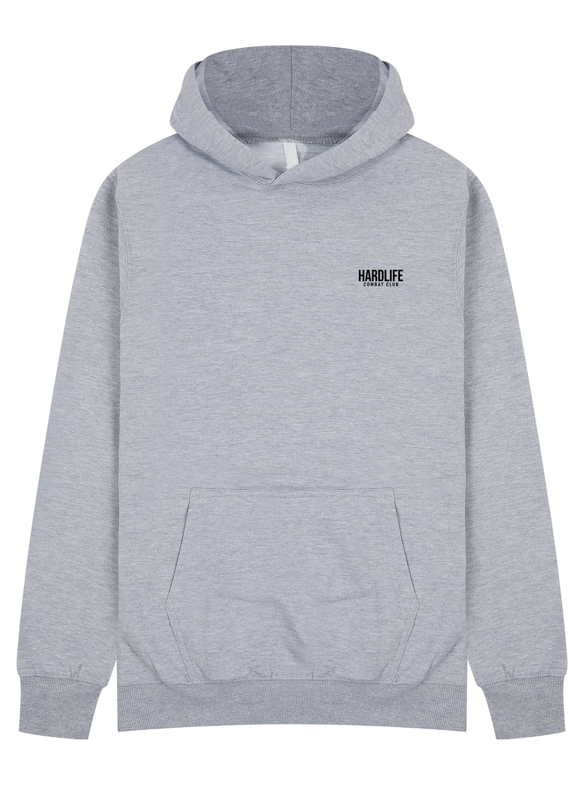HardLife Combat Club Grey Hoodie