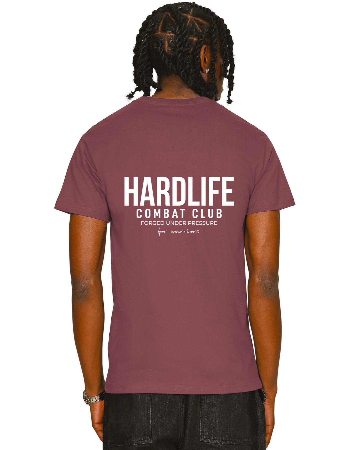 HardLife Combat Club Mauve T-Shirt