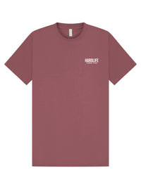 HardLife Combat Club Mauve T-Shirt