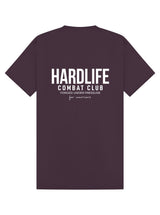 HardLife Combat Club Plum T-Shirt