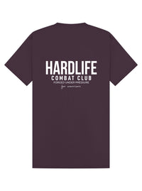 HardLife Combat Club Plum T-Shirt