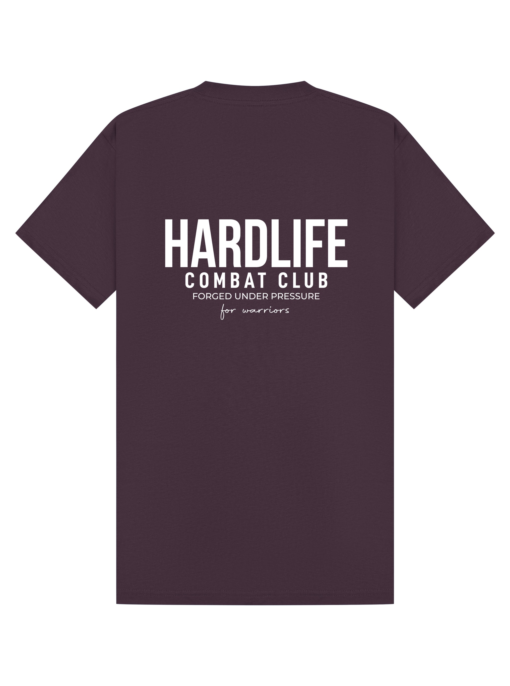 HardLife Combat Club Plum T-Shirt