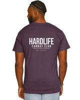 HardLife Combat Club Plum T-Shirt