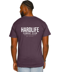 HardLife Combat Club Plum T-Shirt
