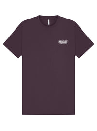 HardLife Combat Club Plum T-Shirt