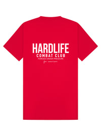 HardLife Combat Club Red T-Shirt
