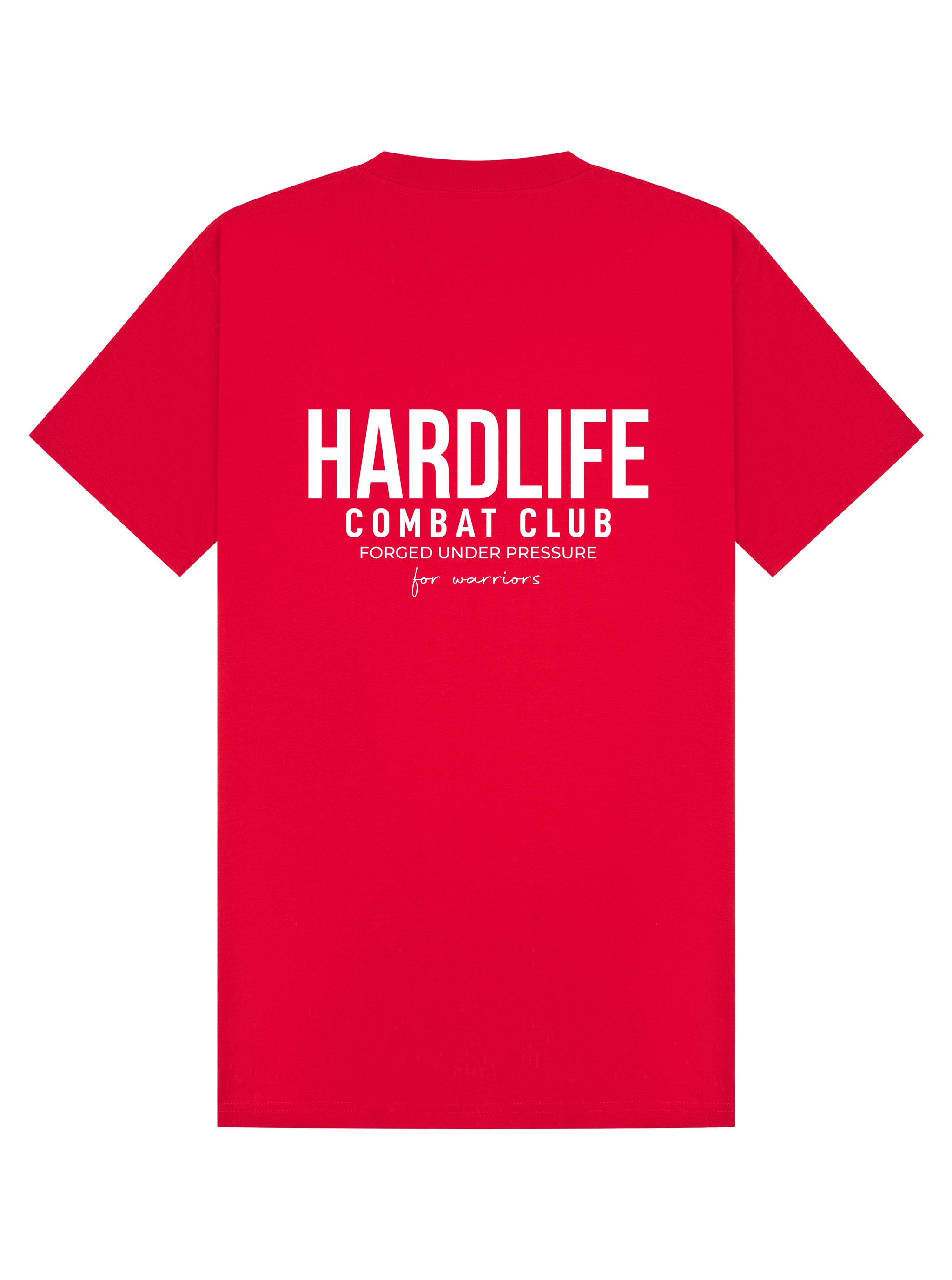 HardLife Combat Club Red T-Shirt