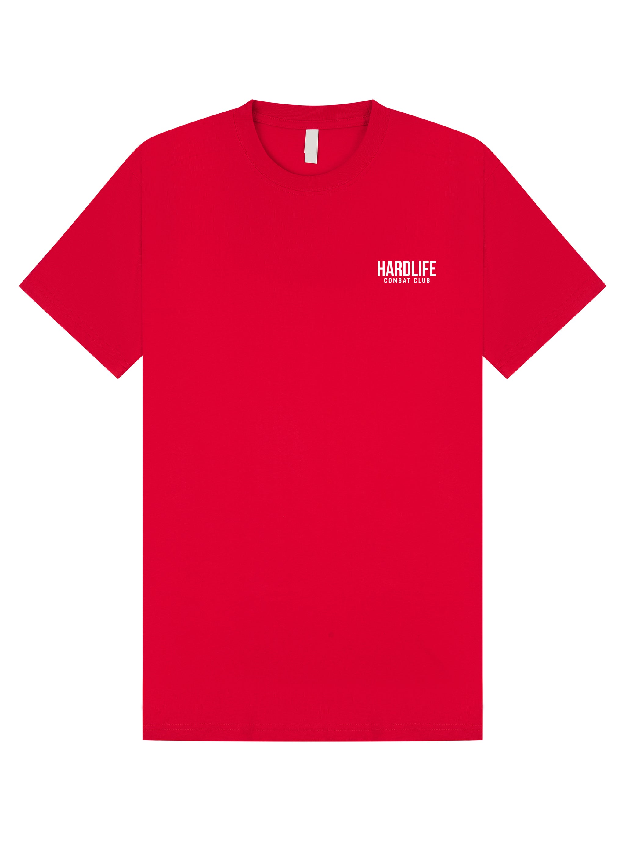 HardLife Combat Club Red T-Shirt