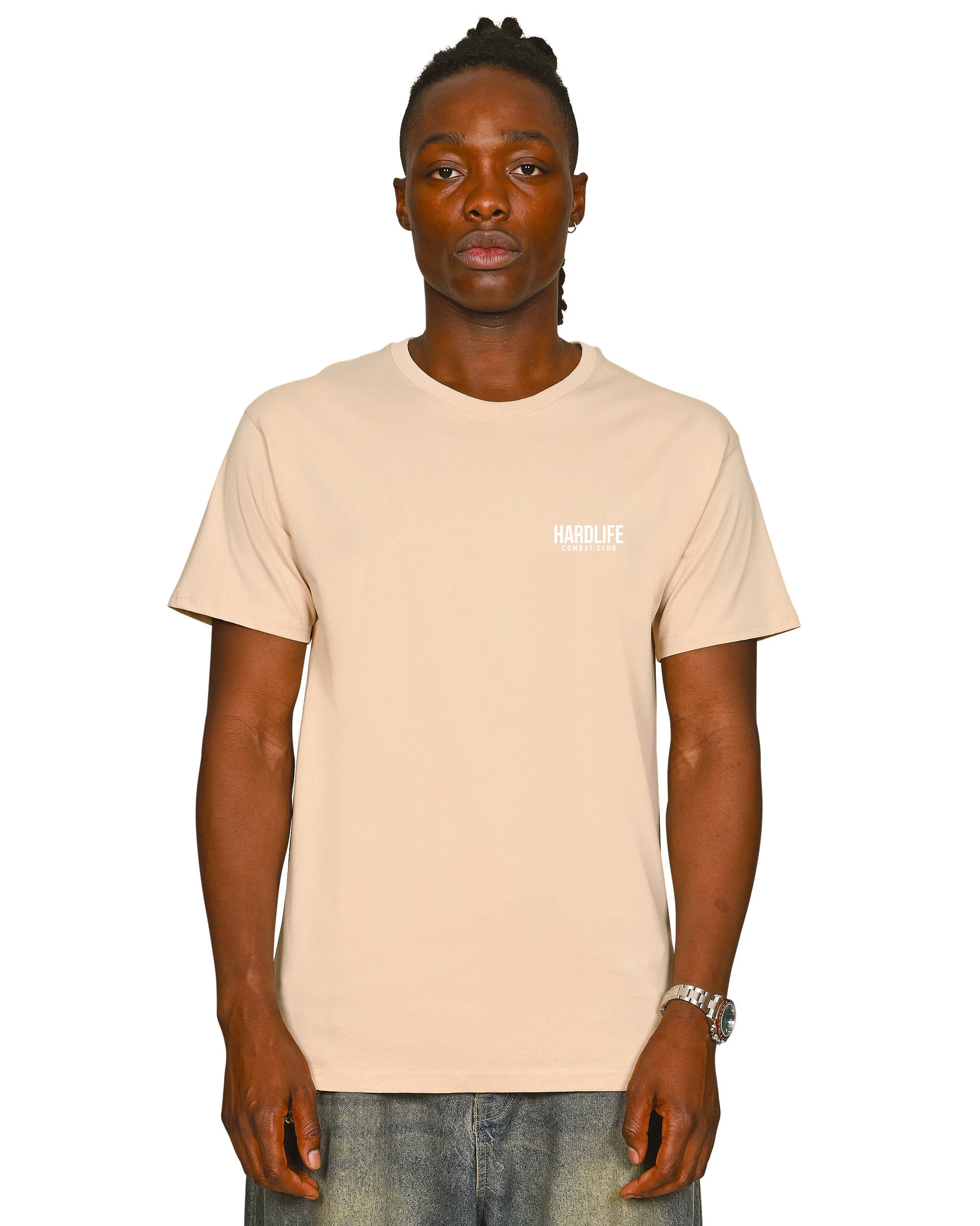 HardLife Combat Club Sand T-Shirt