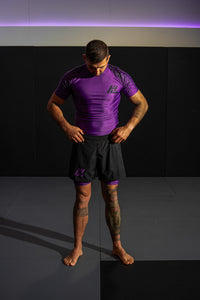 Royal Grapple Purple MMA Shorts