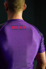 Royal Grapple Purple Rashguard