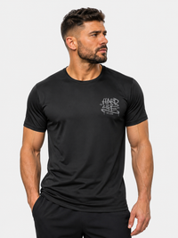 HardLife Graffiti Black T-Shirt
