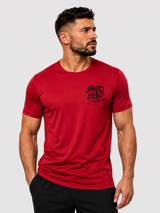 HardLife Graffiti Red T-Shirt