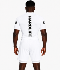 HardLife Classic White Rashguard