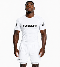 HardLife Classic White Rashguard