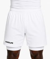 HardLife Classic White Duo Shorts