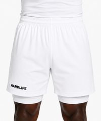 HardLife Classic White Duo Shorts